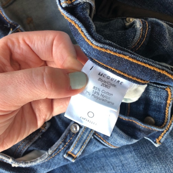 McGuire | Vintage Slim With Tuxedo Stripe Jeans - Picture 4 of 7